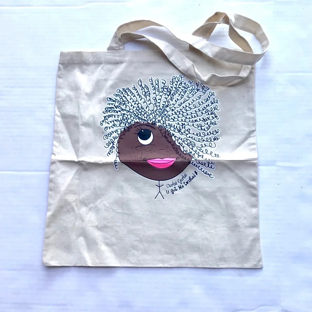 New Curlie Gurlie Tote Bag
